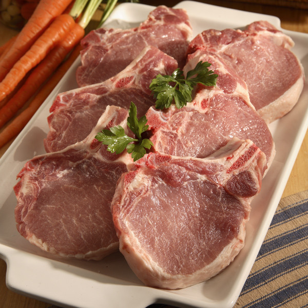 Gather your family for a wholesome sit-down Sunday Dinner. Package includes:

2 5oz Boneless Gerber's chicken Breasts
2 8oz Chopped Sirloin Beef Steaks
2 5oz Boneless Pork Loin Chops
2 8oz Smoked Ham Steaks