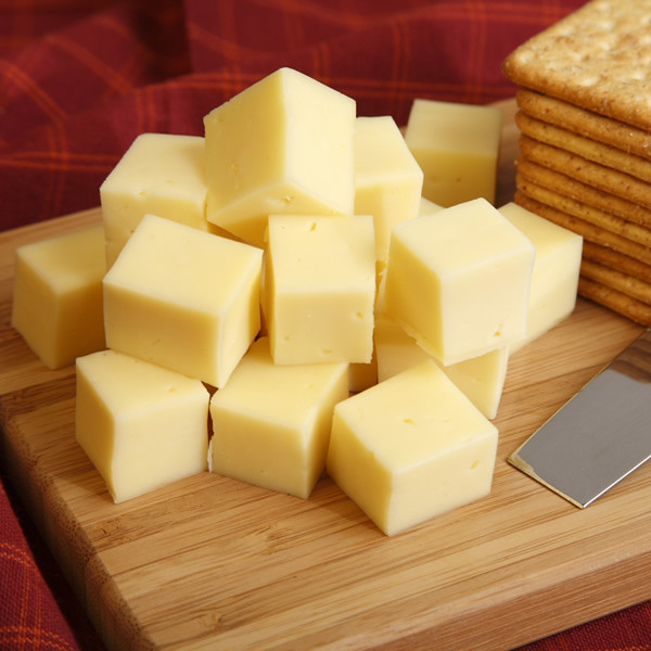 A mild and creamy cheese similar to Havarti, perfect for sandwiches and snacks. Sliced, grilled or melted, its smooth flavor and versatility have made it a must-have for every cheese lover. From Guggisberg Cheese.