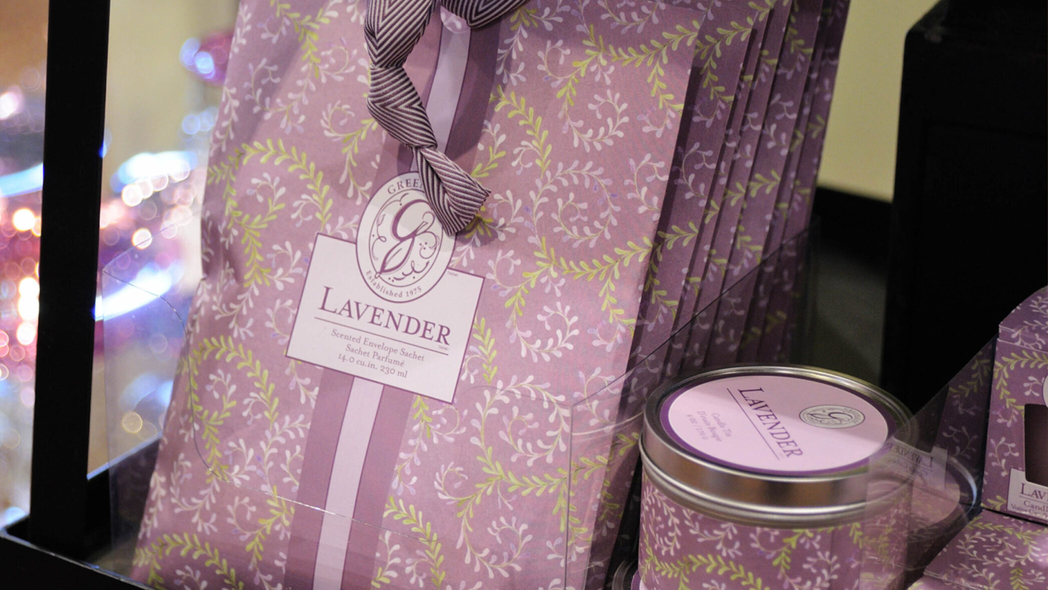 gift bags of lavender fragrances